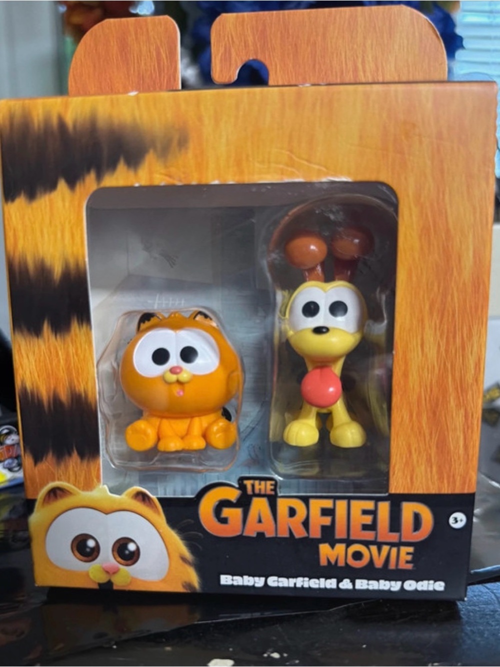 Baby Garfield & Baby Odie Toy Set - Orange